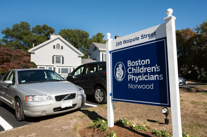Exterior of Boston Children's Physicians Norwood