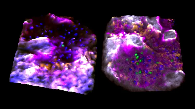 blood stem cells in surface of bone