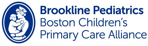 brookline pediatrics cobranded logo