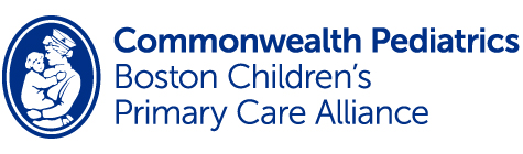 commonwealth pediatrics cobranded logo
