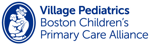village pediatrics cobranded logo