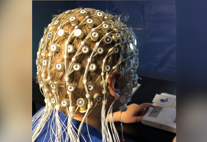 Child undergoes EEG