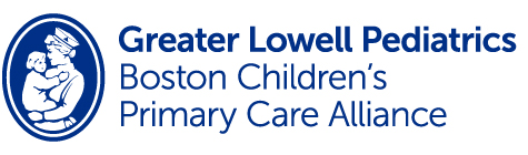 greater lowell pediatrics cobranded logo