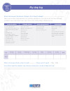 Image: My step log worksheet