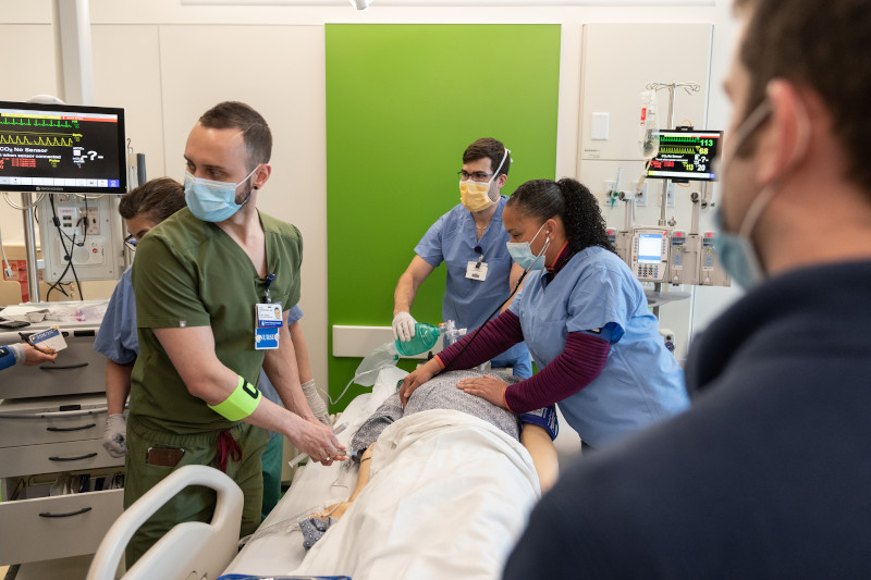 Hale Building surgery simulation exercise