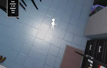 Screenshot from Virtual Safe Home video game