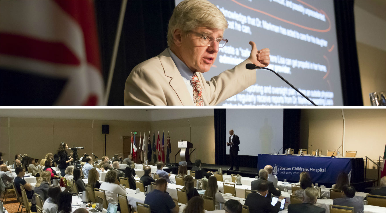 Speakers at CME conference