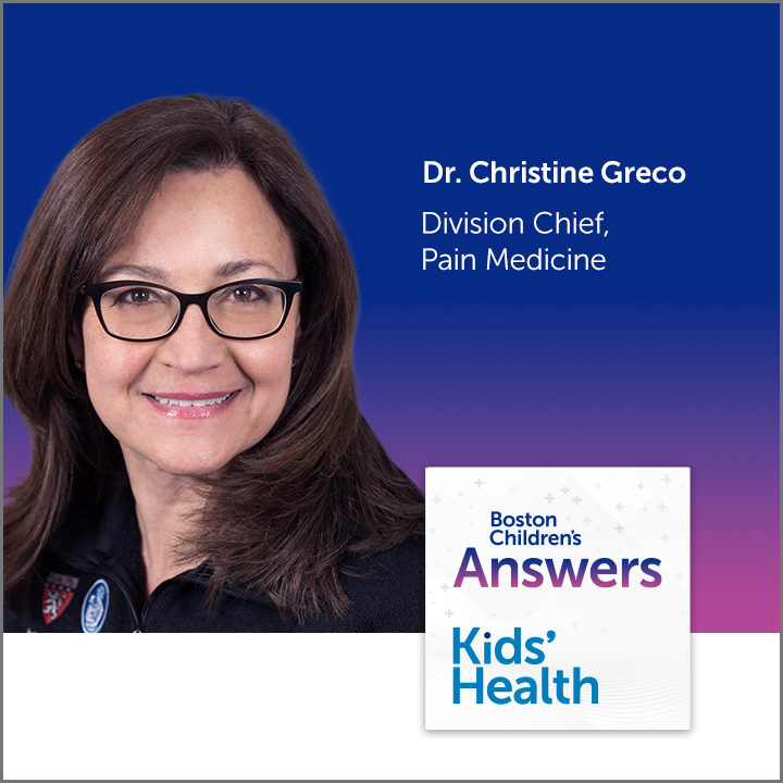 Headshot of Dr. Christine Greco, Division Chief, Pain Medicine