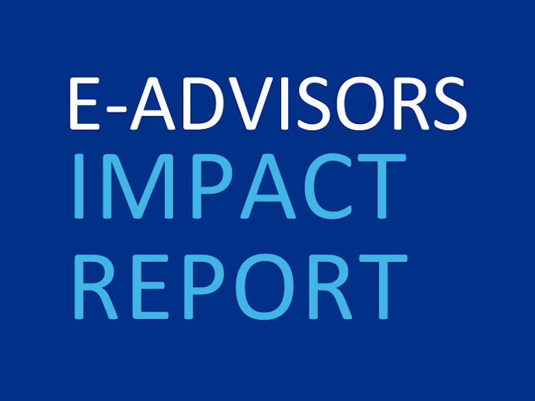 Title page: E-Advisors Impact Report