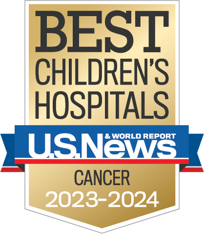 Best Childrens Hospital US News & World Report Honor Roll 2023-24 Badge - Cancer