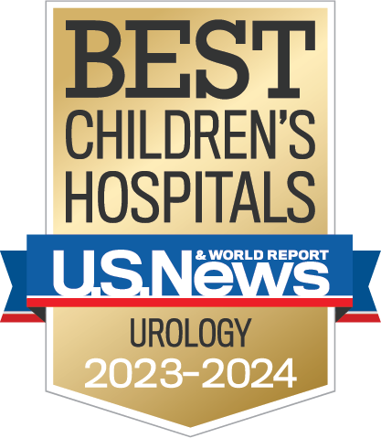 Best Childrens Hospital US News & World Report Honor Roll 2023-24 Badge - Urology
