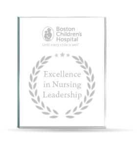 Logo: Boston Children's Hospital Excellence in Nursing Leadership Award