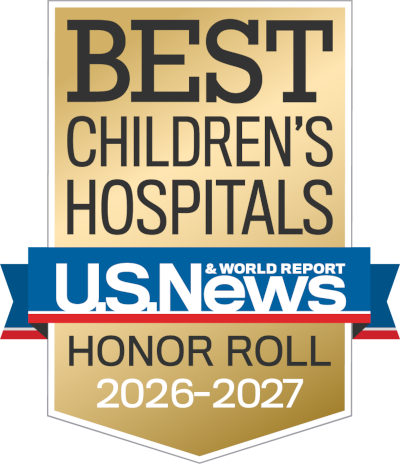 Best Children's Hospitals U.S.News & World Report Honor Roll 2026-2027