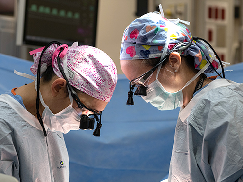 Colorectal and Pelvic Malformation Center - candid team shot