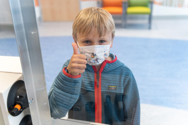 My Hospital Story: A Developmental Medicine Center visit at Boston Children's Brookline (boy)