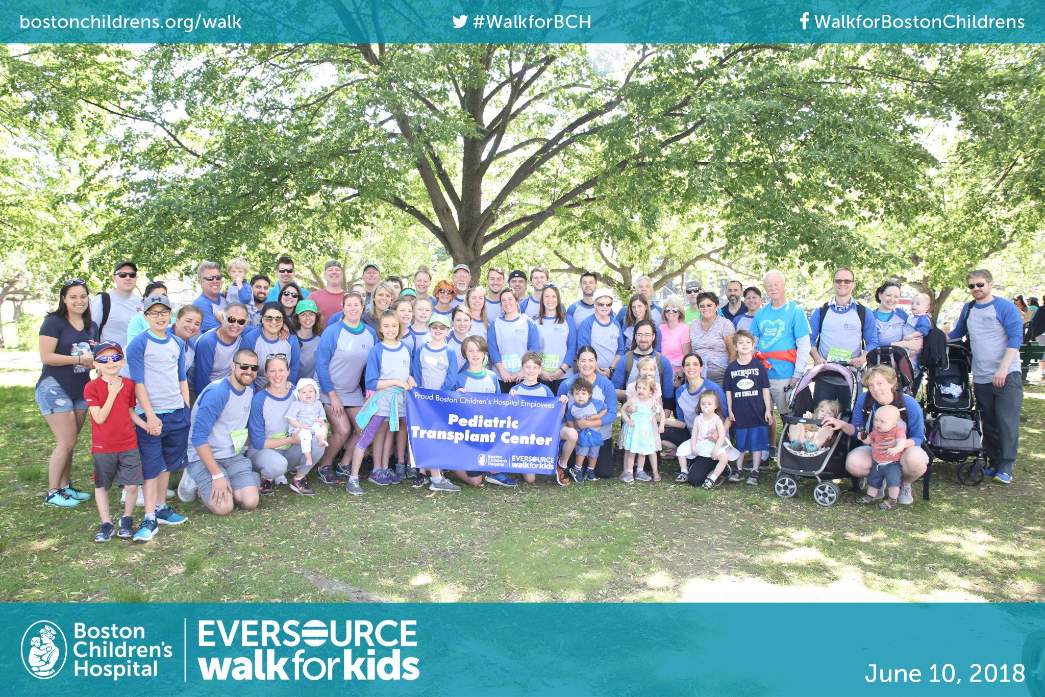 Walk for Boston Children's participants