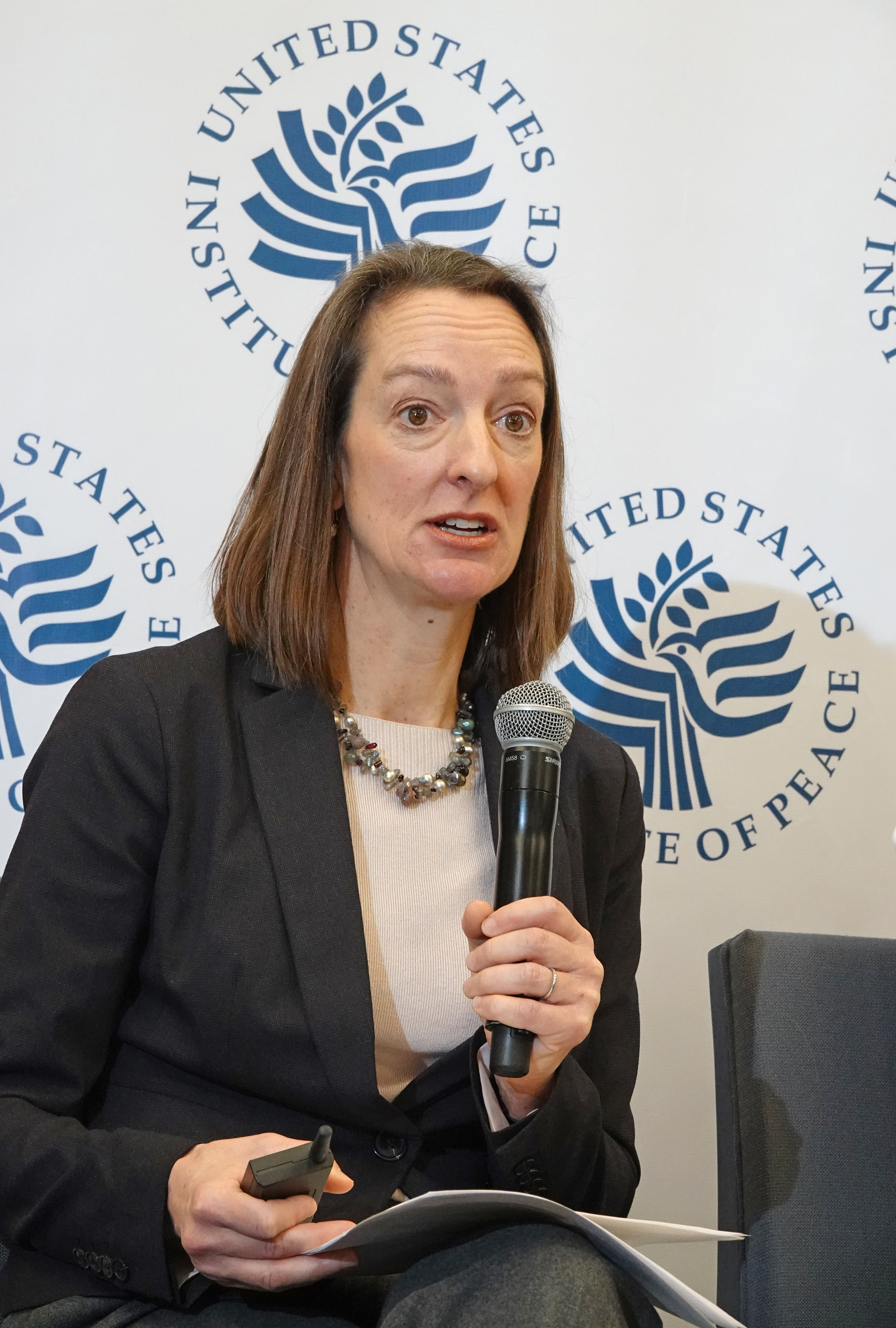 Dr. Heidi Ellis participates in a U.S. Institute of Peace kickoff event of their new Violent Extremist Disengagement and Reconciliation initiative.