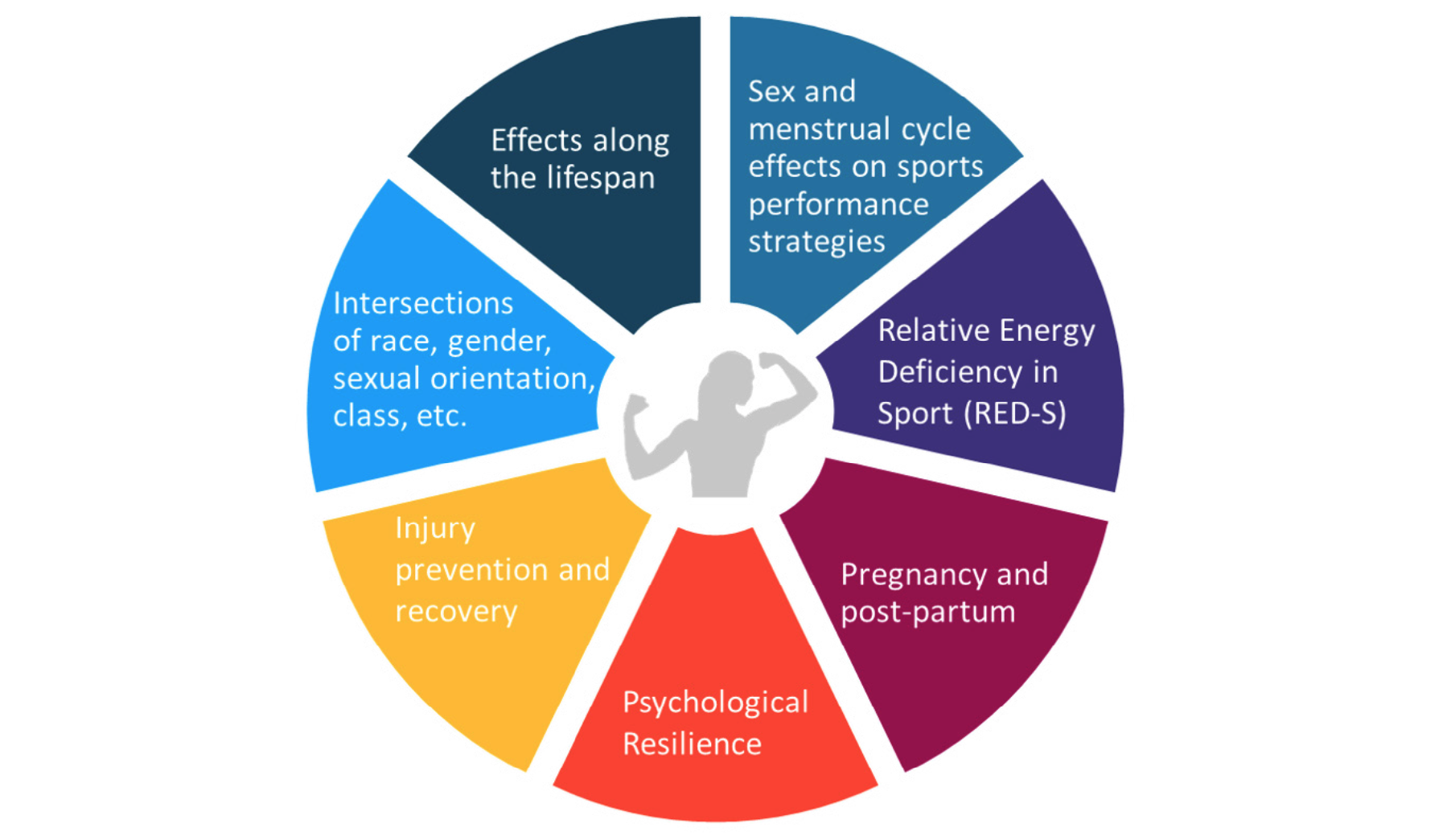 Female Athlete Program areas of research, clinical care, education, and advocacy