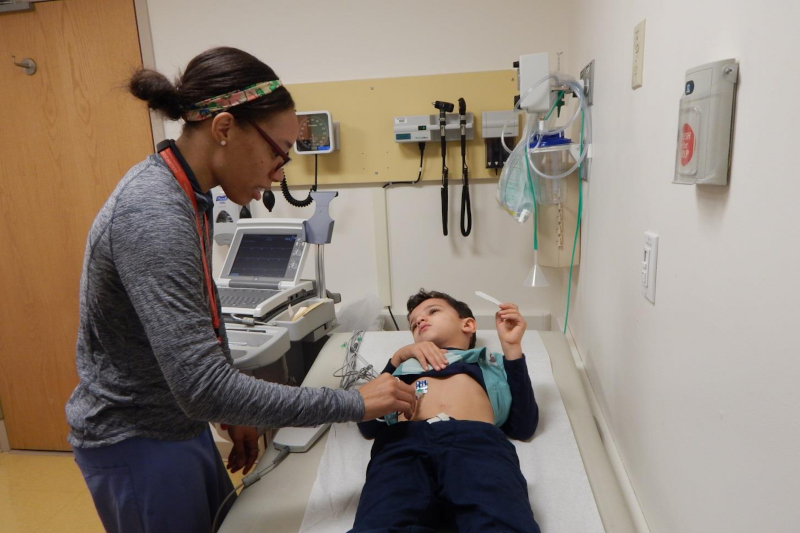 My Hospital Story: A boy's visit to the Cardiac Clinic for an electrocardiogram (EKG)