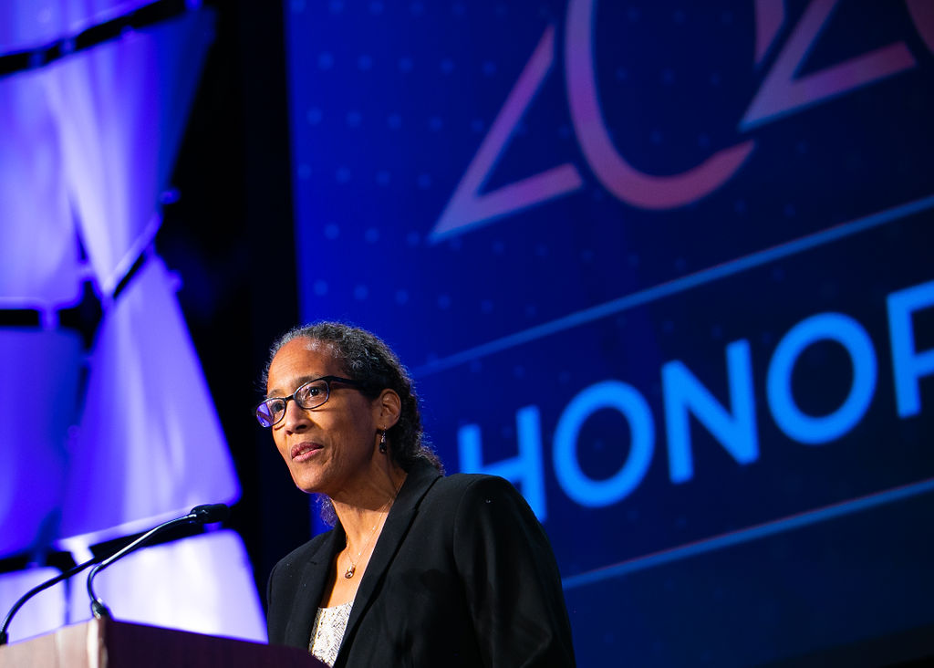 Shari Nethersole, MD, executive director for Community Health, was recognized by the Greater Boston Chamber of Commerce with a 2020 Pinnacle Award for excellence in health care.