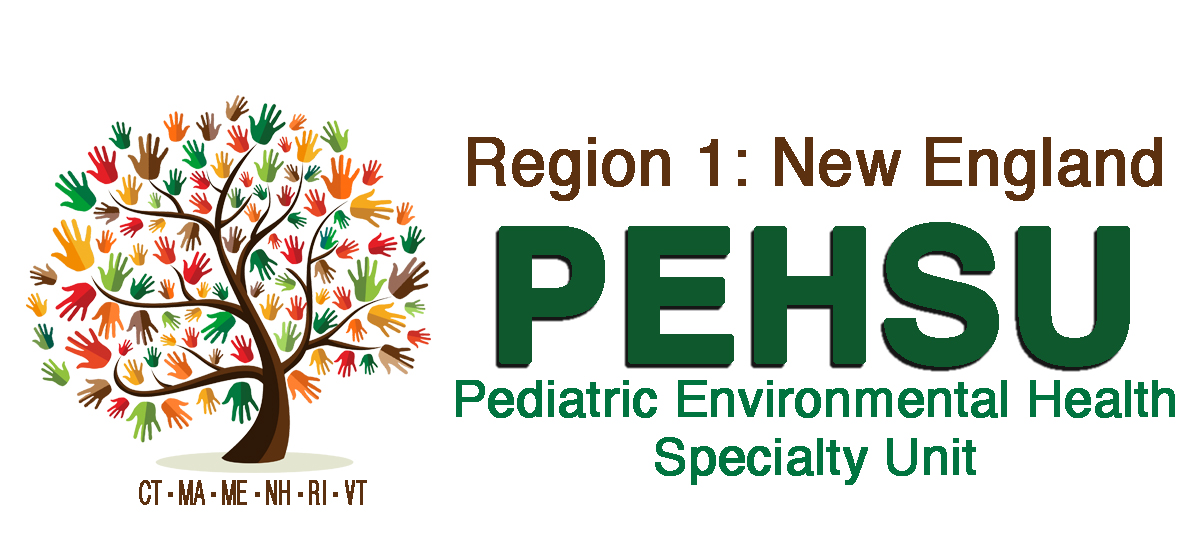 Region 1 PEHSU Logo tree of hands
