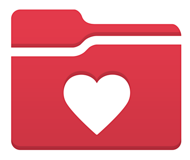 mychart logo heart on file