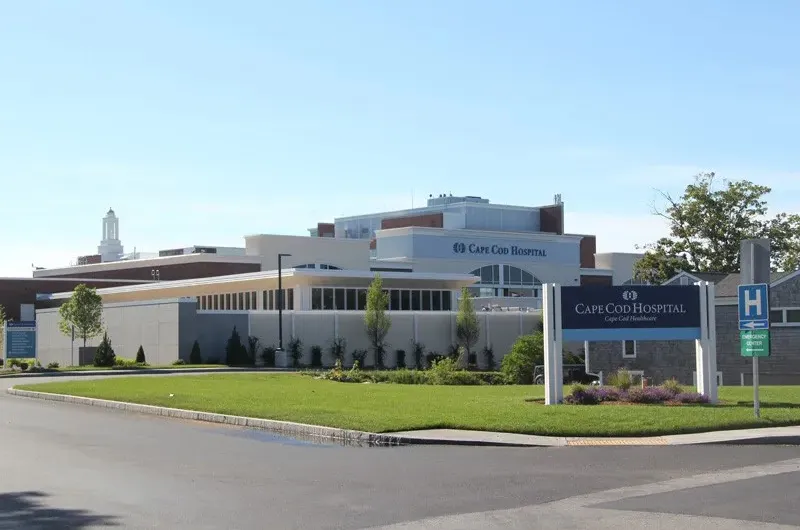 Exterior of Cape Cod Hospital