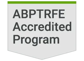 Logo: ABPTRFE Accredited Program