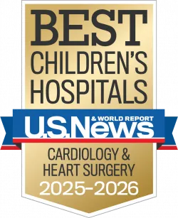 Cardiology & Heart Surgery US News badge 2025-2026